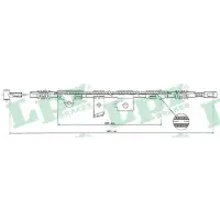 LPR C0496B Handremkabel