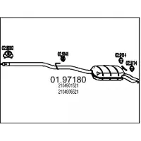 MTS Einddemper 01.97180