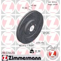 ZIMMERMANN 290.2264.55 Remschijf