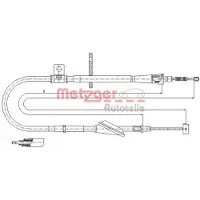 METZGER 11.5741 Handremkabel