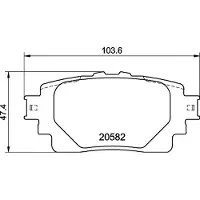 Brembo Remblokkenset, schijfrem P 83 174