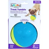 Nina ottosson dog treat tumble blauw 10,5x10,5x10,5 cm