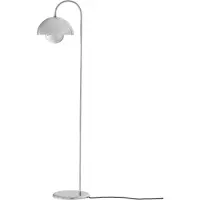 &tradition Flowerpot Vp12 Vloerlamp -Plated - Vloerlampen Staal Chrome - 136978A274