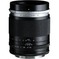 Voigtländer Portrait Heliar 75mm F/1.8 Canon RF zwart