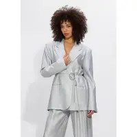 Eleh Dames Blazers Ss260402 - Zilver - Maat 38