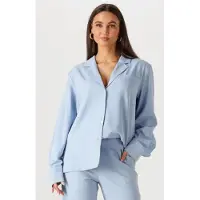 Studio Amaya Dames Blazers Noomi - Lichtblauw - Maat S