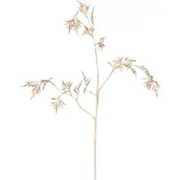 Easyplants | Kunsttak Varen Mini 75 cm goud | Zijde | Nepbloemen | goud | Onderhoudsvrij | Kant-en-klaar