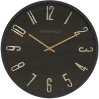 Countryfield -wandklok-Copper 3d- grijs-35 x 35 x4.1 cm