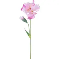 Easyplants | Kunstbloem Iris 80 cm roze | Zijde | Nepbloemen | roze | Onderhoudsvrij | Kant-en-klaar