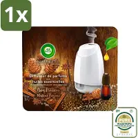 Air Wick 1 x Essential Mist - Starterkit - Edelhout - 20ml- Geurverspreider - Houtgeur - Essentiële Oliën - Luchtverfrisser - Diffusor