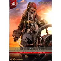 Hot toys Jack Sparrow - Artisan Edition Deluxe Version - 1:6 Scale Figure - - Pirates of the Caribbean: Dead Men Tell No Tales Action Figuur: 30 cm