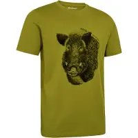 Deerhunter Jaxon Heren T-shirt korte mouw Wild Moss scandinavisch T-shirt Maat 4XL