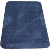 Prima - Soft - XL - Badmat - Hangend - WC mat - donker blauw - 60x80cm - antislip