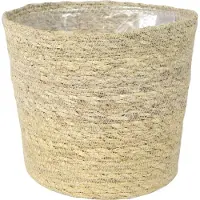 Ts Bloempot Igmar Naturel D 22 H 19 Cm
