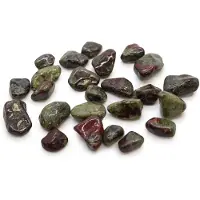 AW Gifts 24x Kleine Afrikaanse Edelstenen - Drakenstenen