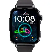 Savefamily Montre connectée enfant SaveWatch Plus 2 49 mm Bluetooth Noir