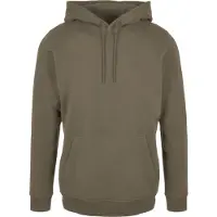 Build Your Brand Basic Hoodie Groen XL Man