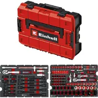 Einhell 121-tlg. Werkzeugkoffer Automotive Gereedschapskoffer (gevuld)