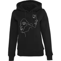 Mister tee Sweatshirt zwart / wit