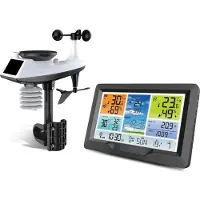 Berdsen Weerstation met display, model BD-905, in de kleur grafiet