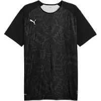 Puma Functioneel shirt 'Teamjaws' donkergrijs / zwart