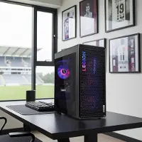 Lenovo Legion Tower 7i Gen 10 Intel Core Ultra 7 265KF-processor E-cores tot 4,60 GHz en P-cores tot 5,40 GHz, Windows 11 Home 64, 1 TB SSD TLC - 90Y6CTO1WWBE1, Storm Grey