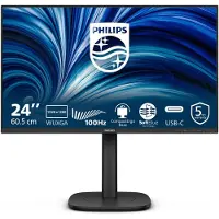 Philips 24B2N3200D Kantoormonitor 24 inch WUXGA, luidspreker, in hoogte verstelbaar, draaibaar, kantelbaar