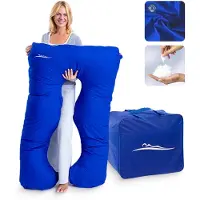 MKS KomfortKissen Ergonomisch Kussen - Premium Kussen - Ondersteuning voor Rug en Heupen - Ademend en Zacht - Voor Elke Slaappositie