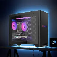 Lenovo Legion Tower 5 Gen 10 AMD AMD Ryzen 5 7600-processor 3,80 GHz tot 5,10 GHz, Windows 11 Home 64, 512 GB SSD TLC - 90YJCTO1WWBE1, Eclipse Black