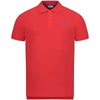 U.s. polo assn. Shirt royal blue/koningsblauw / knalrood