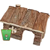 Gebr. De Boon Hamsterhuis natural puntdak 14cm