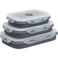 Gimex vershoudbakjes siliconen 3 stuks