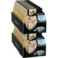 Sheba 16x Kattenvoer Nat Filets In Saus Witvis 60gr