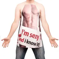 Froster Sexy keukenschort voor mannen - i'm sexy and i know it!