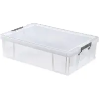 Whitefurze Allstore Opbergbox met Clip 37 liter