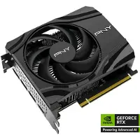 PNY NVIDIA GeForce RTX 5060 Single Fan - Videokaart - 8GB - GDDR7 - PCIe 5.0 - 1x HDMI 2.1b - 3x DisplayPort 2.1a