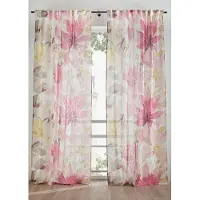 Bonprix Gordijn met bloemenprint (1 stuk) maat H/B: 145/135 cm