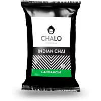 Chalo Cardamom Chai Latte - Indische Vegan Chai - Zwarte Assam thee - Navulzak met maatschepje