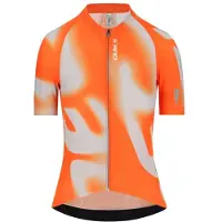 Q36.5 - Gregarius Pro Big Logo Jersey - Fietsshirt L, oranje