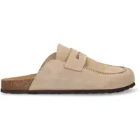 Manfield Beige suĆØde clogs | Maat 43