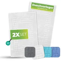 Eterea Cosmesi Naturale etérea Carli badmat-set Wit 50x80 cm Badvorleger 2-delig