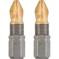 Kwb 124102 Bitset, PZ 2, staal, 2 stuks