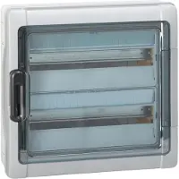 Legrand Opbouwverdeler IP65 2-rijig. 2x18MOD - Wandverdeelplaat GFI508364