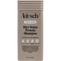 Kitsch Strengthening Rice Water Protein Shampoo - Versterkende Shampoo - Rijstwater Proteïne - Herstel & Groei - Voor Beschadigd Haar