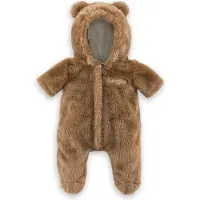 Corolle poppenkostuum beren onesie bruin - 30cm poppen kleding.