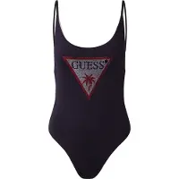 GUESS Badpak rood / zwart / zilver