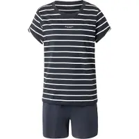 Marc O'Polo Pyjama ' Mix N Match ' navy / wit