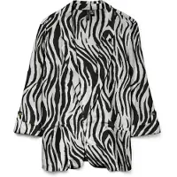Vero Moda Blazers 'VMJESMILO' zilvergrijs / zwart / zilver