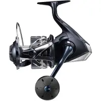 Shimano Hengeldraaiers Stradic SW B, spinhengel, zilver, 10000HG, zilver, 10000HG