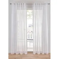 Bonprix Gordijn van lichte voile met onzichtbare lussen (1 stuk) maat h/b: 295/140 cm